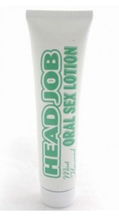 Pipedream Head Job Oral Sex Lotion 1.5 oz. - Cool Mint