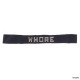 Soft leather Collar With Raised Chrome Wording.