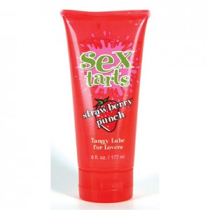 Sex Tarts Lube 6 oz/177ml. - Strawberry Punch .