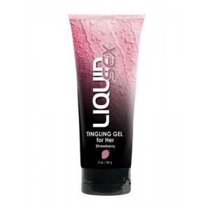 Liquid Sex Tingling Gel For Her - Strawberry 2 oz.