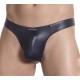 Wet Look Thong In Four Colours