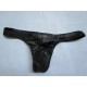 Wet Look Thong In Four Colours