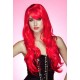 Red Long Length Wig.