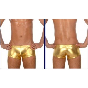 Metallic Gold or Silver Low Rise Boxers  S-M