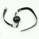 Breathable Adjustable Ball Gag With Steel O Rings.