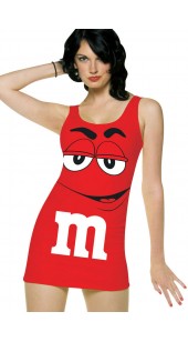 Red M&M Costume.