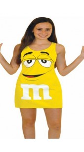 Yellow M&M Costume.