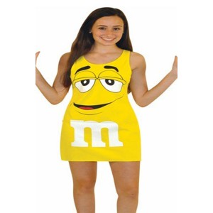 Yellow M&M Costume.