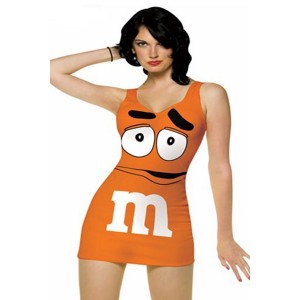 Orange M&M Costume.