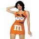 Orange M&M Costume.