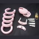 Oh baby Luxury Silicone Male Chastity Cage Kit With in Two Colours. 