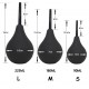 Douche and Enema Flush Bulb in a Range Of Sizes Blue or Black.