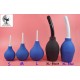 Douche and Enema Flush Bulb in a Range Of Sizes Blue or Black.