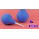 Douche and Enema Flush Bulb in a Range Of Sizes Blue or Black.