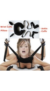 Soft Neck Pillow With Nylon Wrist or Ankle Restrain's. 